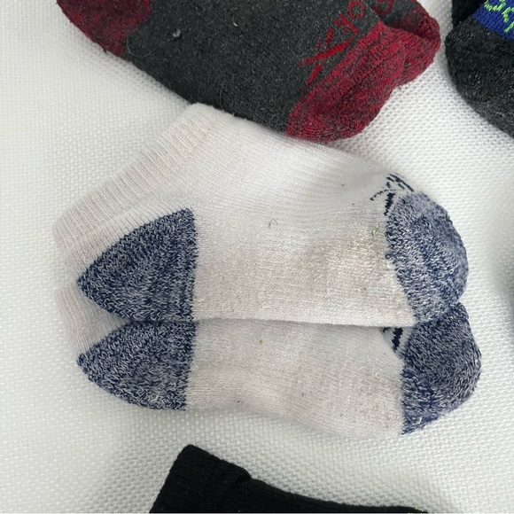 Reebok Toddler None Show socks 6 pairs size 2T -4T - Picture 5 of 7